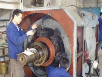 異步電動(dòng)機(jī)繞的組損壞時(shí)如火如荼更換定子線圈