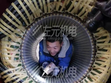 焦化企業(yè)AEM品牌132KW電機(jī)維修