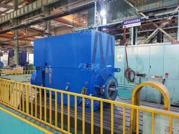 化工客戶(hù)2250HP 10KV高壓電機(jī)維修保養(yǎng)