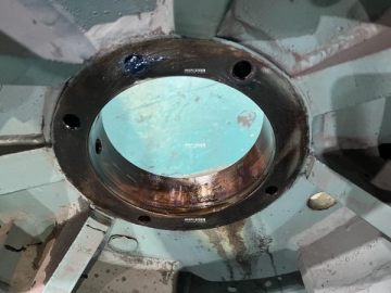 東元AECK 1300HP電機(jī)維修，更換軸、后端蓋、軸承