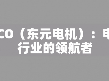 TECO（東元電機）：電機行業(yè)的領(lǐng)航者