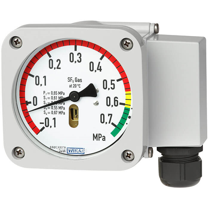 GDM-RC-100帶參考氣室的氣體密度表